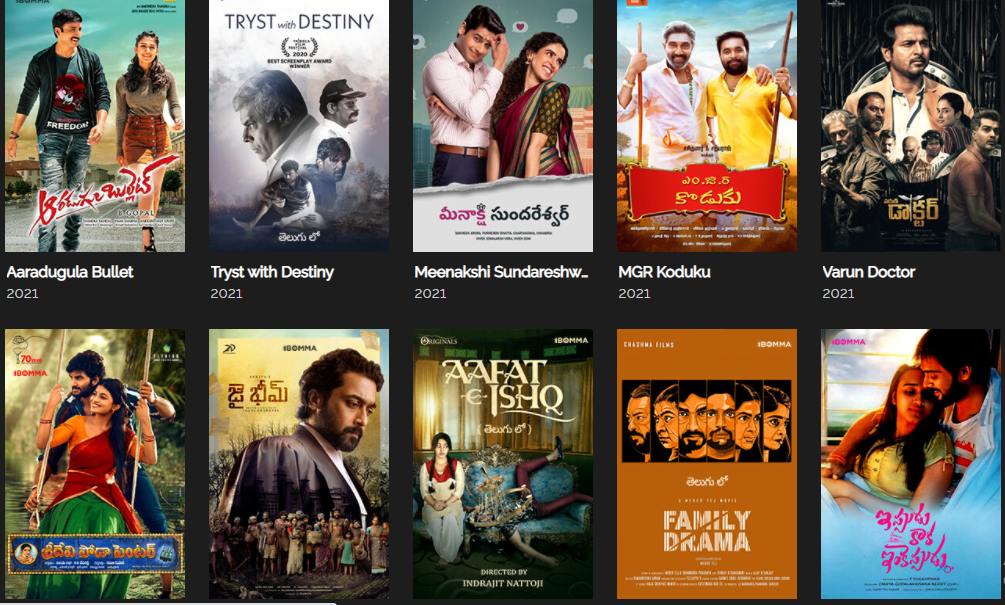 Ibomma 2023: Watch Best Telugu Movies Online 3 IBomma alternatives